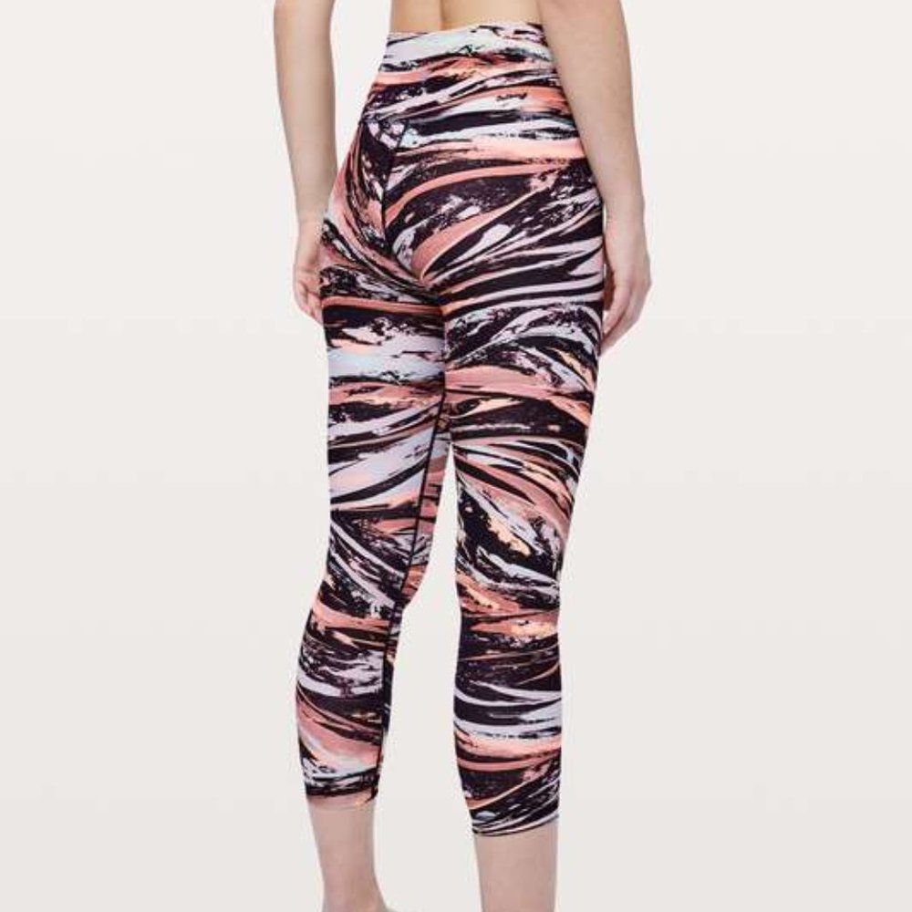 Lululemon Wunder Under High-Rise Tights Colour Splash Size 8